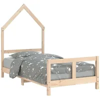 VidaXL Kinderbett 80x160 cm Massivholz Kiefer