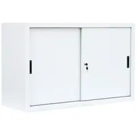 Lüllmann Schiebetürenschrank, 550127 signalweiß 1 Fachboden 120,0 x 45,0