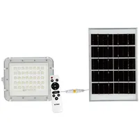 V-Tac VT-80W-W 7842 LED-Flutlichtstrahler, Solarmodul 19 W Neutralweiß Weiß