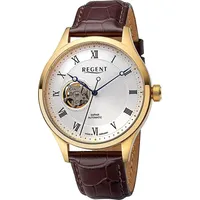 REGENT Herren Uhr Armbanduhr Lederarmband D2URGM2216