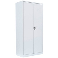 Lüllmann Stahlschrank 530347 signalweiß 92,5 x 42,2 x 195,0