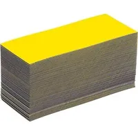 Eichner Magnetschilder gelb 50 x 150 cm, 100 St.