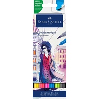 Faber-Castell Dual Marker, Goldfaber Aqua 6er Etui