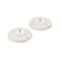 Sanicomfort PVC-Klapprosetten 15 mm, weiß, 2 Stück Heizungsinstallation