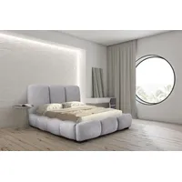 Fun Möbel Polsterbett Doppelbett GRACIA 180x200cm Komplettset in Stoff