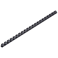 Leitz 10972 Plastikbinderücken, A4, 21 Ringe 145 Blatt, 100