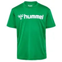 Hummel Hmllogo Jersey S/S Kids T-Shirt, Jelly Bean, 152