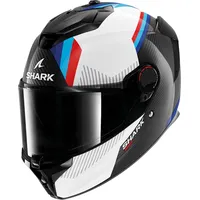 Shark Spartan GT Pro Carbon Dokhta Integralhelm - Schwarz/Weiß/Blau/Rot