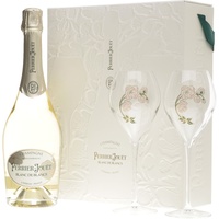 Perrier-Jouët Blanc de Blancs Geschenkset 2 Gläser