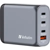 Verbatim GNC-100 GaN Charg. 100W 3xUSB-C PD, 1xUSB-A QC