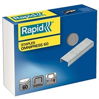Rapid 5000561 Omnipress 60 verzinkt Heftklammern 1000 Stück