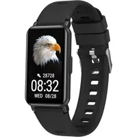 Maxcom FW53 Nitro BT 43 mm Kunststoffgehäuse schwarz Sportarmband