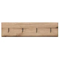 VCM ebuy24 Wandgarderobe Marlon Eiche 91 x 2 cm