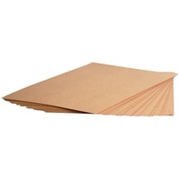 Clairefontaine Braunes Kraftpapier, Ries, gerippt, A2, 25 Bogen 120g
