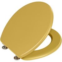 Wenko WC-Sitz Prima Senfgelb matt, MDF