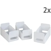 Wenko Haushalts-Organizer 6er Set aus Kunststoff