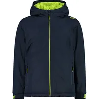 CMP Kinder Jacke KID JACKET FIX HOOD, BLACK BLUE,