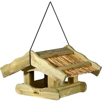 Dobar Vogelfutterhaus Schilfdach hängend
