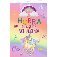 Coppenrath Verlag Grußkarte - Hurra, du bist ein Schulkind!