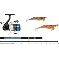 Mitchell Riptide R Squid Tintenfisch ruten und rollen combo
