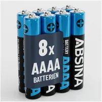 Absina Mini (AAAA)-Batterie Mini (AAAA) Alkali-Mangan 1.5 V 8