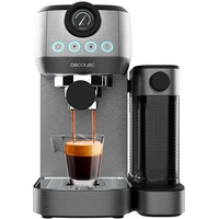 Cecotec Cafetera PowerEspresso 20 Steel Pro Latte,