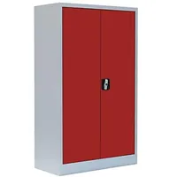 Lüllmann Stahlschrank 530294 feuerrot, lichtgrau 80,0 x 38,3 x