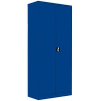 Lüllmann Stahlschrank 530333 enzianblau 80,0 x 38,3 x 180,0