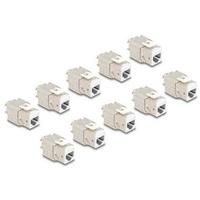 DeLock Keystone Modul RJ45 Buchse zu LSA Cat.6A werkzeugfrei