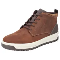 Rieker Herren Schnürstiefel Braun, 40 EU Weit - 40