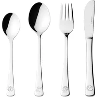 LEONARDO Bambini Avventura Kinder-Besteck Set 4-teilig - Besteck mit