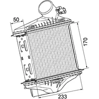 Mahle CI174000P Ladeluftkühler