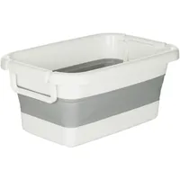 HJH Office Faltbehälter CLEAN SILW Silikon Wanne, Wäschekorb, Korb