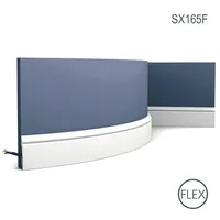 Orac SX165F Sockelleiste Fußleiste von Decor axxent flexible Profilleiste