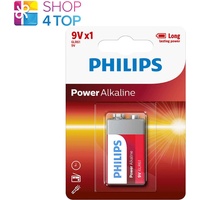 Philips Power Alkaline 9V Batterie 6LR61 MN16041 9V 1BL