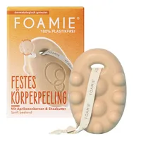 Foamie Festes Duschgel mit Aprikosenkerne & Sheabutter, Duschpeeling für