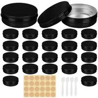 Belle Vous 24 Stk 114 ml Runde Aluminium Döschen