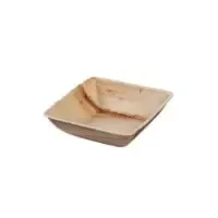 Greenbox - Palmblatt Schalen Palmware® 300 ml, quadratisch, 25