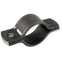 Schellendirekt Zweiteilige Rohrschelle nach DIN 3567 Form A, Rohstahl,