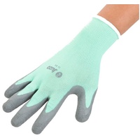 Juzo Anziehhilfe Spezialhandschuhe für Kompressionsstrümpfe mintgrün-grau Größe S/5