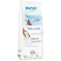 Purux 1 kg Mediterran Badesalz Badezusatz 100% Meersalz