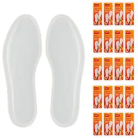 Relaxdays 20 Paar, Größe S, Wärmeeinlagen für Schuhe, 8h