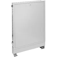 Buderus Logafloor Unterputz-Verteilerschrank Höhe/Tiefe/Länge 760x668-860x110-160mm, Verkehrsweiß 80425208