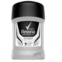 Rexona Anti-Transpirant-Stick, unsichtbar, Schwarz und Weiß, 50 ml