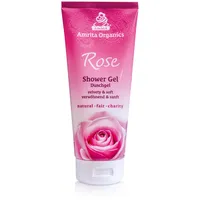 Amrita Organics Duschgel Rose 200 Milliliter