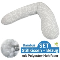 Theraline Stillkissen "Das Original" mit Polyester Hohlfaser Bezug 190