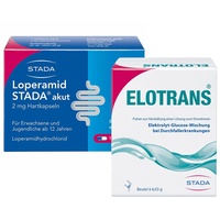 Loperamid Stada Elotrans Elektrolyte Pulver + Loperamid Stada akut