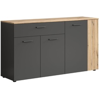 Trendteam smart living - Sideboard Esteban Anthrazit Eiche Nachbildung