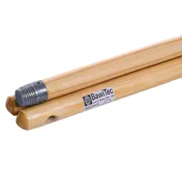 BawiTec 3 Stück Holzstiele Qualitäts Besenstiele Länge 120cm Ø