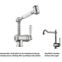 Naber Passato 4 Einhebelmischer altsilber, Hochdruck,